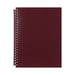 Marbig Refillable Display Book 20 Pocket Maroon