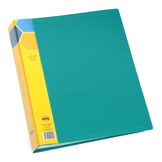 Marbig Display Book A4 60PG Green