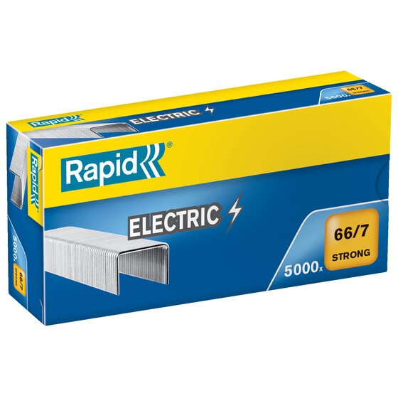 Rapid Staples 66/7MM Box 5000 Strong