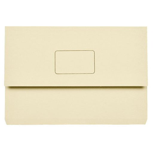 Marbig Slimpick Foolscap Document Wallet Buff