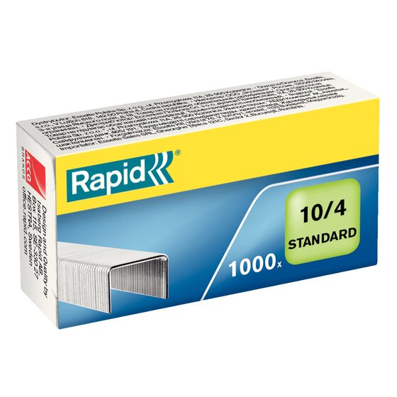 Rapid Staples NO.10 10/4MM Box 1000