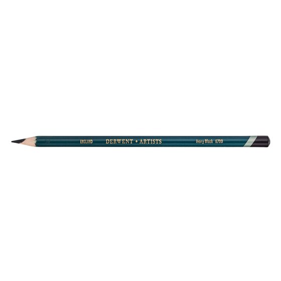 Derwent Artists Pencil Ivory Black 6700