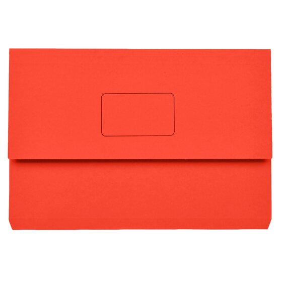 Marbig Slimpick Foolscap Document Wallet Red