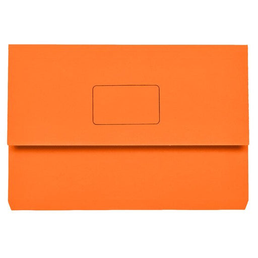 Marbig Slimpick Foolscap Document Wallet Orange