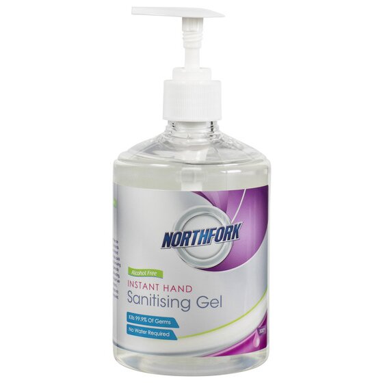 Northfork Instant Hand Sanitising Gel Alcohol Free 500ML