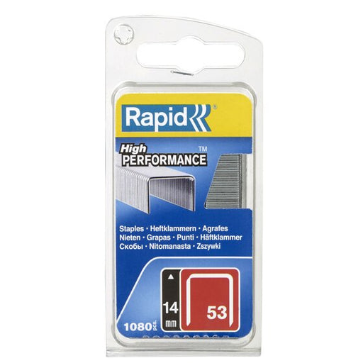 Rapid Tools Staples 53/14MM Box 1080