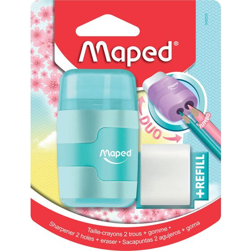 Maped Connect Sharpener/Eraser Pastel