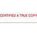 Xstamper Cx-bn 1541 Certified a True Copy Red