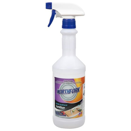 Northfork Food Surface Sanitiser 750ML Decanting Bottle