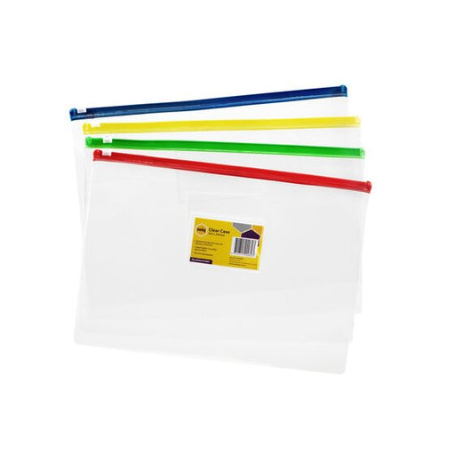 Marbig Clear Case A4 335X245MM Assorted