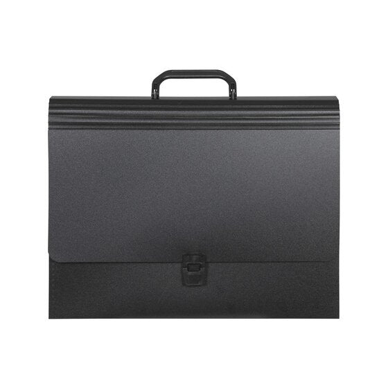 Marbig Expanding Case Foolscap 26 Pocket Black