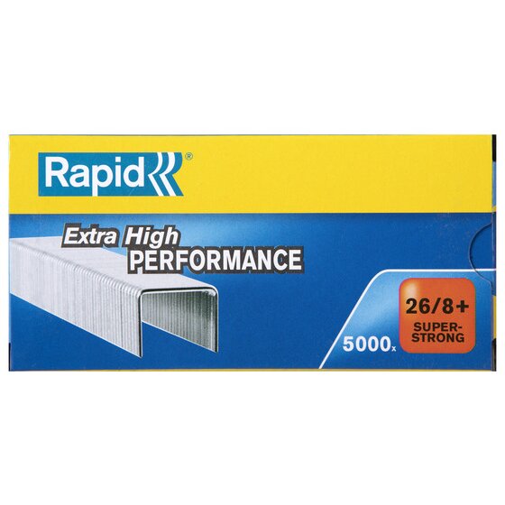 Rapid Staples 26/8MM Box 5000 S/STRONG