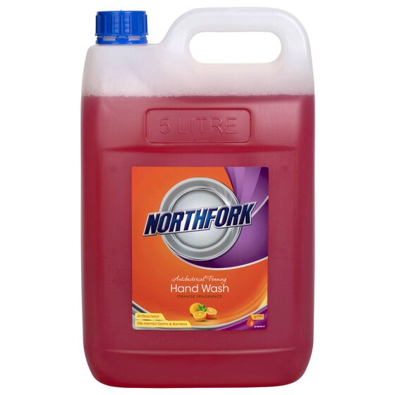 Northfork Foaming Hand Wash Orange Antib 5L