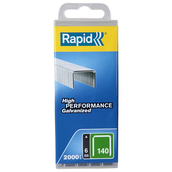 Rapid Tools Staples 140/6MM Box 2000