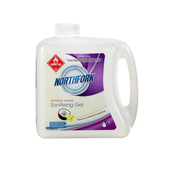 Northfork Hand Sanitiser Gel Coconut & Vanilla 2L
