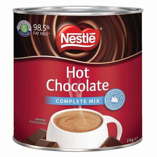 Nestle Complete Mix Hot Chocolate Can 2KG