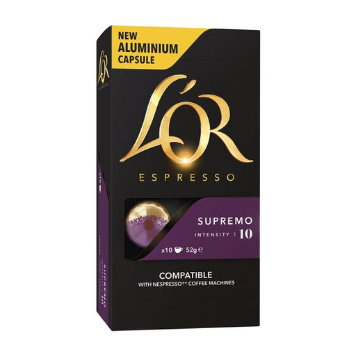 L'or Espresso Capsules Supremo 10 Box 100