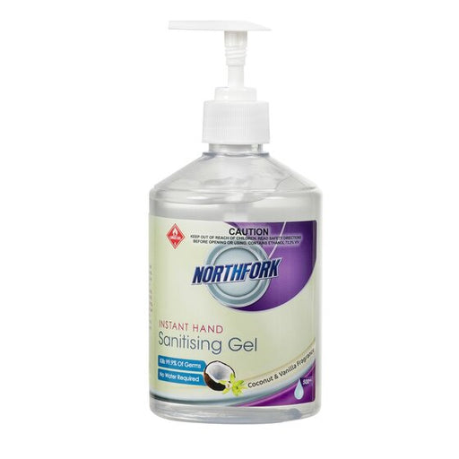 Northfork Instant Hand Sanitising Gel Coconut and 500ML