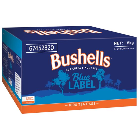 Bushells Blue Label Tea Bags Box 1000