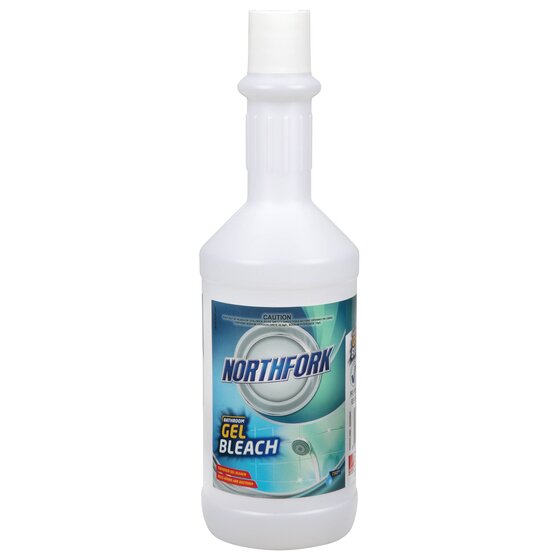 Northfork Bathroom Gel Bleach 750ML Empty Decant Bottle