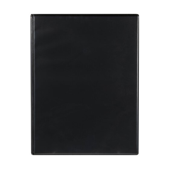 Marbig Clipfolder Insert W/ Exp Pocket Black