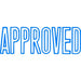 Xstamper Cx-bn 1008 Approved Blue