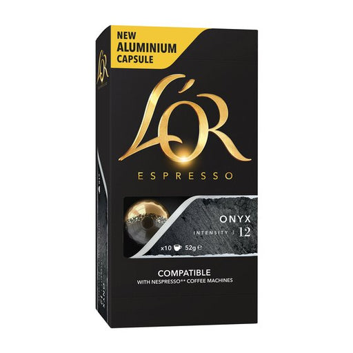 L'or Espresso Capsules Onyx 12 Box 100