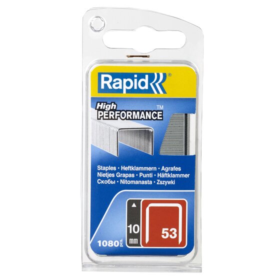 Rapid Tools Staples 53/10MM Box 1080