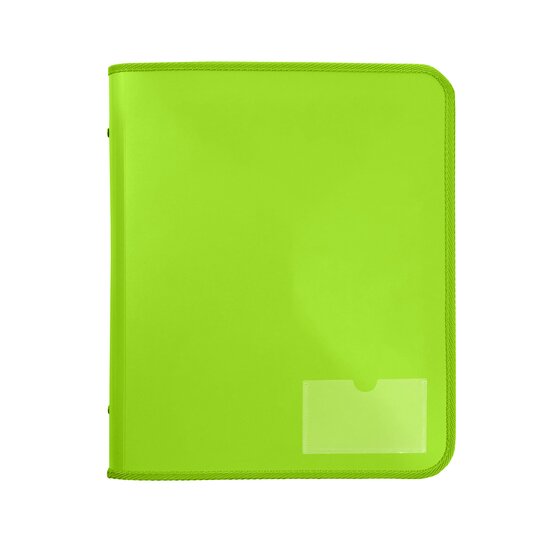 Marbig Zipper Binder W/ Tech Case 25MM 2D Lime