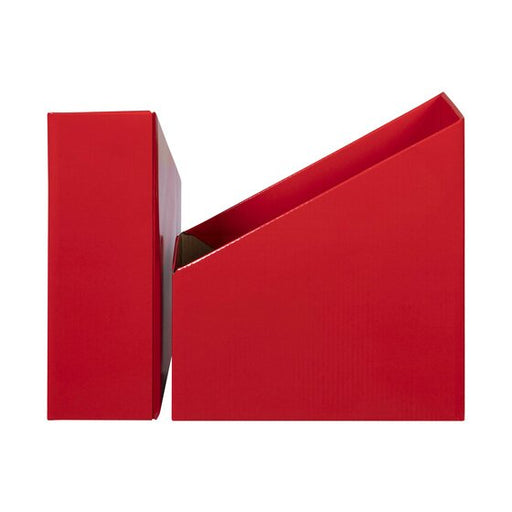 Marbig Book Box Small Red Pack 5