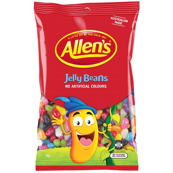 Allens Jelly Beans 1KG Bag