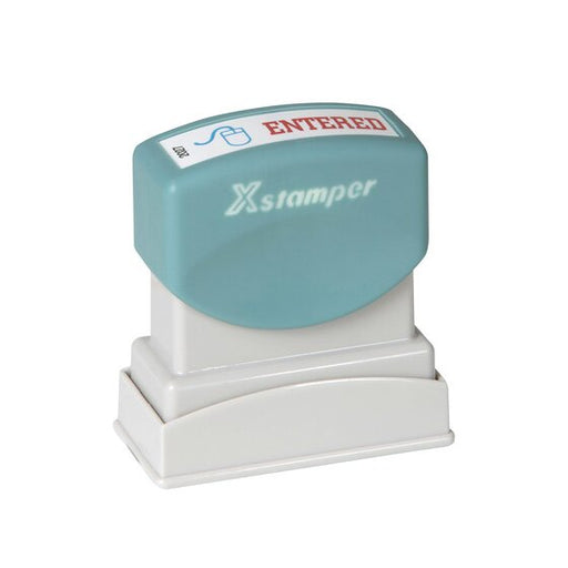 Xstamper Cx-bn 2027 Entered with Icon RED/BLUE
