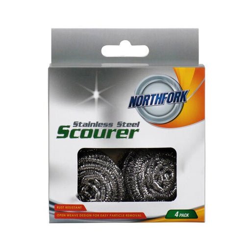 Northfork Stainless Steel Scourer PK4