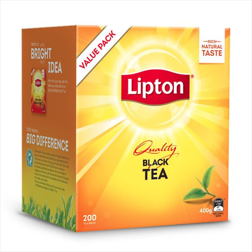 Lipton Quality Black Tea Cup Bags (string & Tag PK200