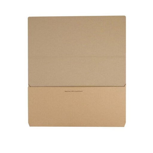 Marbig Slimpick Foolscap Document Wallet Enviro Kraft 10PACK