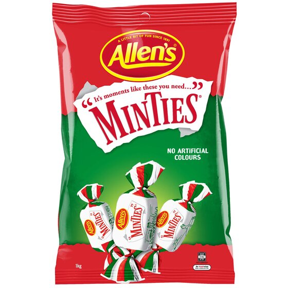 Allens Minties 1KG Bag