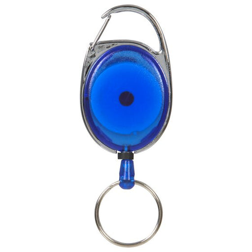 Rexel Id Retractable Snap Lock Key Holders Blue