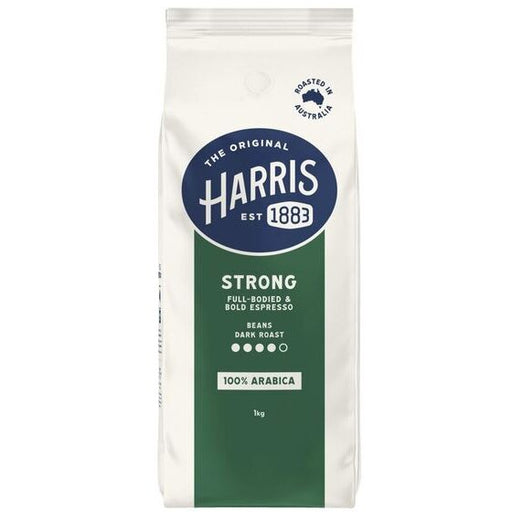Harris Strong Coffee Beans 1KG Bag