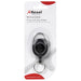 Rexel Id Snap Lock Retractable Keyholder Charcoal (hangsell)