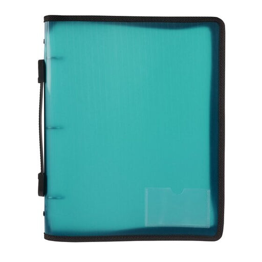 Marbig Zipper Binder with Handle 25MM 3O Green