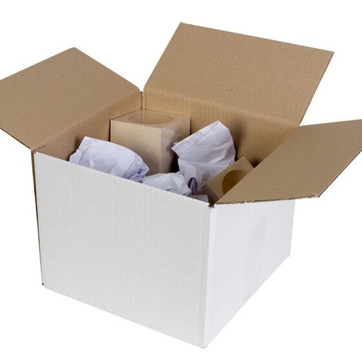 Cumberland Shipping Box White 150 X 150 X 150MM