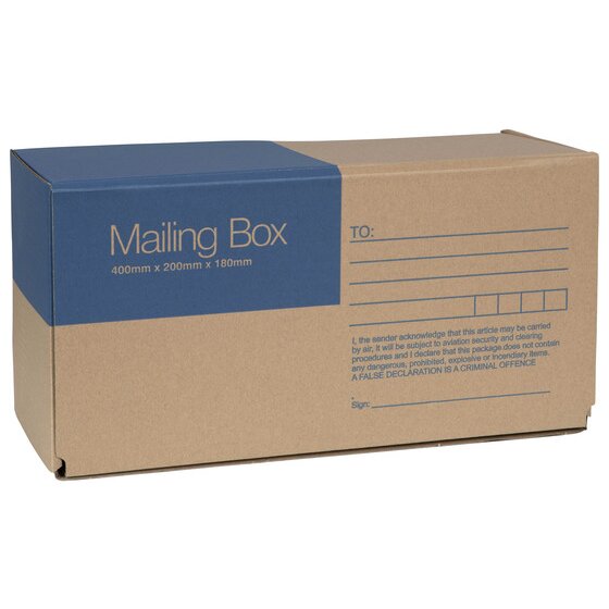 Cumberland Mailing Box 400 X 200 X180MM
