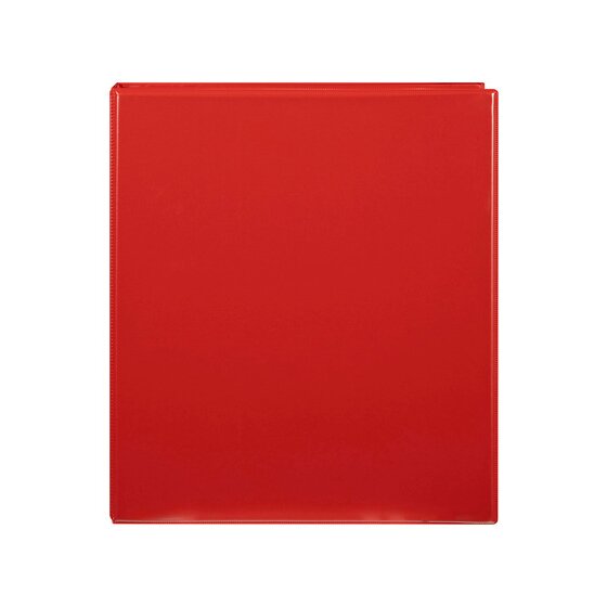 Marbig Clearview Insert Binder A4 38MM 3D Red