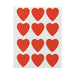 Quikstik Labels Hangsell Red Heart 48 Labels