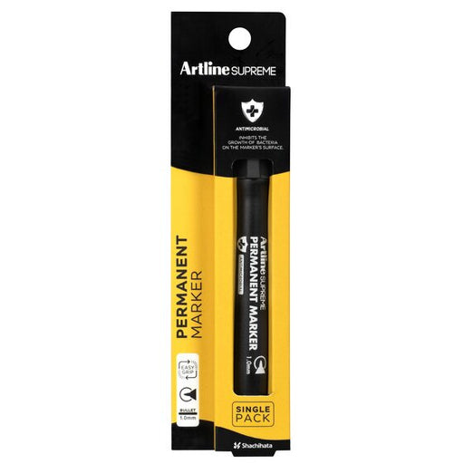 Artline Supreme Permanent Marker Black