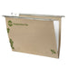Marbig Enviro Suspension Files Complete Kraft W/NYLON Runners Box 50