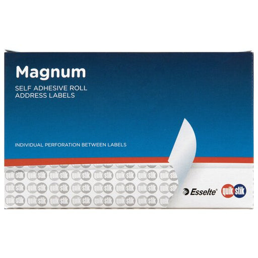Quikstik Label Dispenser Magnum Roll 89X24MM Wht 500 Labels