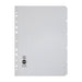 Marbig Indices & Dividers 5 Tab Manilla A4 White