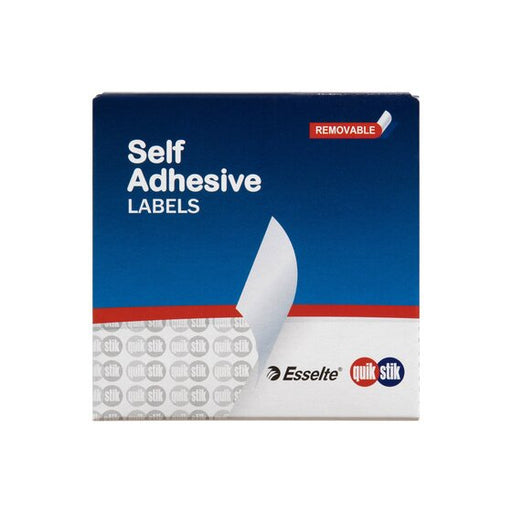 Quikstik Label Dispenser Circle 24MM Silver 250 Labels