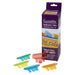 Crystalfile Rainbow Tabs Pack 50